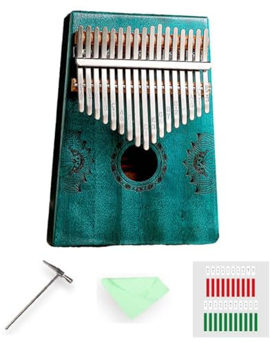 Kalimba-Daumenklavier aus Holz mit 17 Tasten, Mahagoni-Holz, tragbar, Anfänger, Geschenke für Kinder, Klavier, Jahr, Daumen, Daumen, Daumen, 17 Tasten, Geschenke, Klavier, Mini, einzigartiger Daumen,