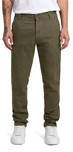 G-Star Hombre Bronson Slim Chino, Verde Dark Olive GD D26336-e069-c793, 30W / 32L