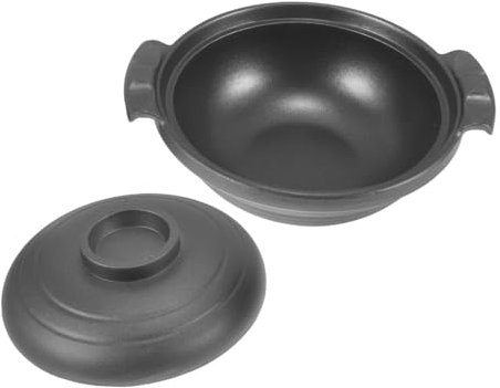 PHENOFICE Casseruola in Ceramica Con Coperchio Per Zuppe E Brasare Pollo Per Casa E Ristoranti