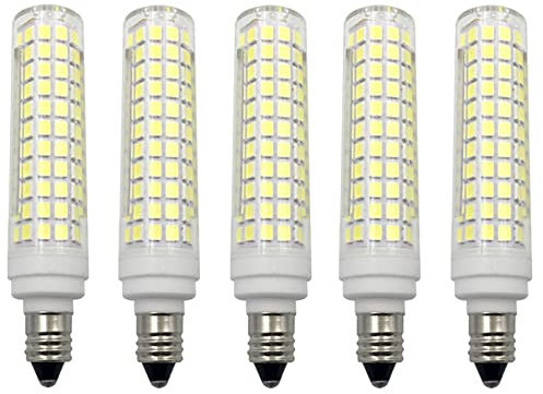 HTTGDGDH Lampadine A LED, Attacco G9/E14/E12/E11/Ba15D, Lampadina A Mais da 12 W E 800 Lm, Senza Stroboscopio, Dimmerabile 3000 K E 6000 K.（3000K Warm White-E11）