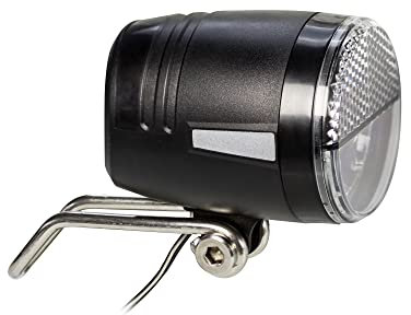 Fischer Fahrrad Dynamo LED-Frontlicht 45 Lux, mit Standlicht, StVZO-zugelassen