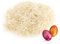 com-four® 80g Ostergras Natur - für Osternester, Osterkörbe und Geschenkverpackungen - perfekt als Osterdekoration und Verpackungsmaterial (Set3 - Ostergras Natur - 2X)