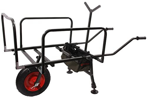 Ultimate Adventure Barrow - Barrow Noir - Extensible - Acier Robuste - 13,2 kg - 82 x 52 cm