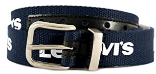Levi's Kids Unisex lan levis webbing 9a6900 Belt, Dress Blues, L EU
