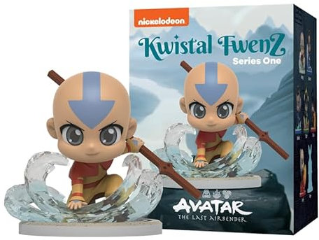 Mighty Jaxx Avatar The Last Airbender Kwistal Fwenz | Überraschungsbox-Sammelfigur | ein zufälliges Zeichen