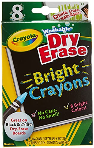 Crayola Dry Erase Bright Crayons