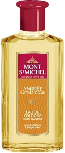 MONT ST MICHEL - Eau De Cologne Ambrée Authentique 250Ml - Lot De 3