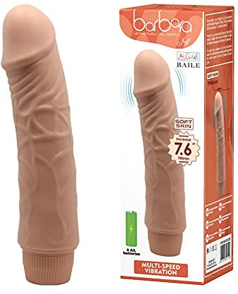 Vibromasseur Réaliste Jeff - 19,5 cm