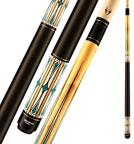 Viking Valhalla 500, 600, &700 Series 2 Piece 58” Pool Cue Stick (19oz, VA610)