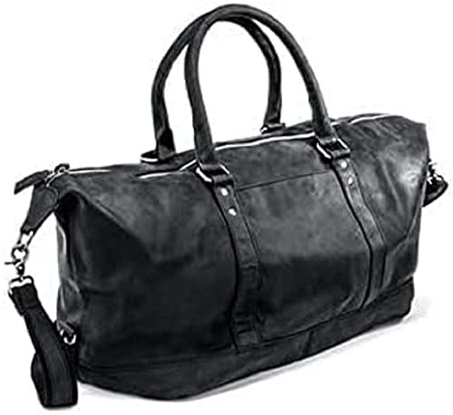 Hiiero Unisex – Erwachsene Weekender, Schwarz, 50x23x34