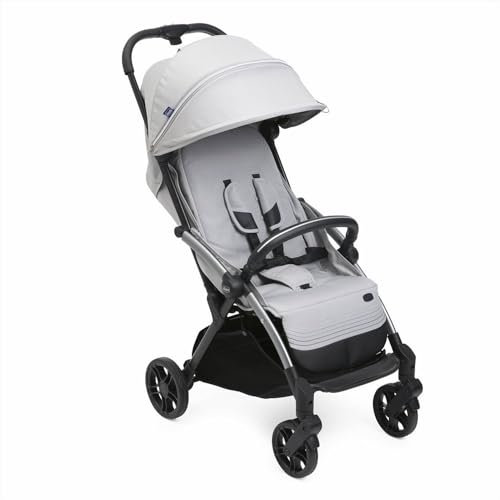 Chicco Passeggino Goody XPlus, da 0 Mesi-4 Anni (22 Kg), Chiusura a una mano, Si chiude con un solo gesto, Compatto, Ruote Grandi, Capotte Estensibile,Schienale Reclinabile e Regolabile in 4 Posizioni