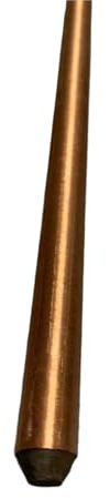 AC DC WIRE AND SUPPLY Copper Ground Rod 5/8 Diameter 4' Length made in USA - (1 BAR)