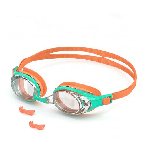 Seaflar Gafas Natación para Niños de 3 a 14, Antivaho HD Protección UV | Ajuste Rápido, Aro de Silicone, Impermeable, Gafas de Piscina Unisex para Niños