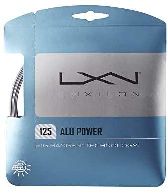 Wilson Unisex - Erwachsene Alu Power 125 Le Strings, Silber, 12,2 Meter EU