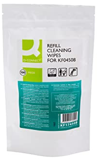 Q-Connect Telephone and Surface Wipes Refill (200 Pack)