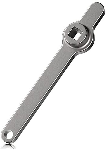 1 Pieza Llave de Ventilación de Calefacción, Calefacción central Accesorios, Llave de Acero Inoxidable, llave de Ventilación de Radiador de Mango Largo para Válvula de Calefacción de Radiador