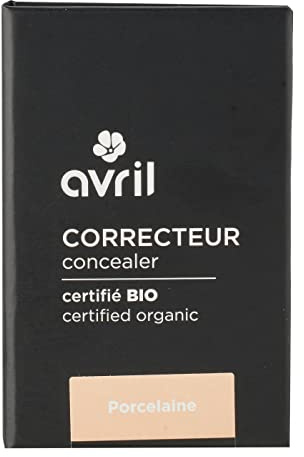 Avril - Correcteur Bio - Texture Crémeuse - Application Doigt ou Pinceau - 100% d'Origine Naturelle - Certifié Bio Ecocert - Fabriqué en Italie - 4g