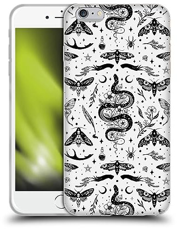 Head Case Designs Offizielle Episodic Drawing Flash Tätowierung Muster Soft Gel Handyhülle Hülle kompatibel mit Apple iPhone 6 Plus/iPhone 6s Plus