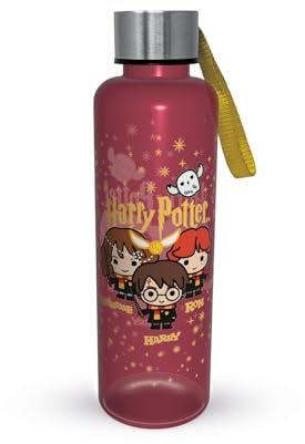 Harry Potter (CHIBI SLIM PLASTIC BOTTLE, Blue