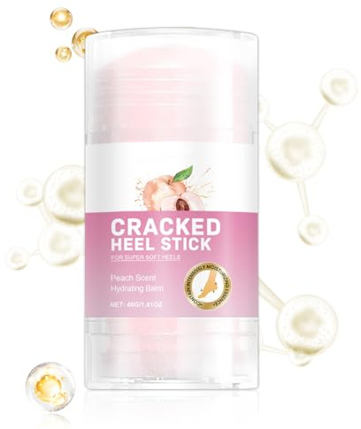 Crème pour Pieds Femme, Cicatrisante pour Talons et Pieds Secs Fendillés, Soin Hydratant Ultra-légère pour Talons Secs Idéal Sport Voyage Maison