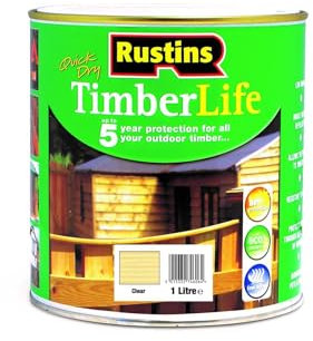 Rustins (Timberlife Clear) TLCL1000 - Wood Protective Glaze. Color Colorless 1L