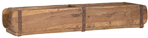 Ib Laursen UNIKA Aufbewahrungsbox mit zwei Fächern aus Holz 56 cm