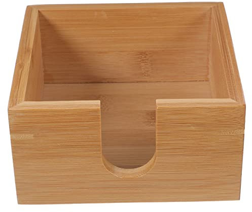 Baluue Porte-Serviettes Plateau À Serviettes Carré en Bois Plateau À Serviettes Plat Distributeur De Papier De Soie Porte-Serviettes D'invité pour Table À Manger Et Cuisine