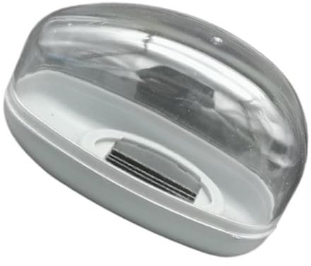 Cabilock 1 Pc Spremiaglio tritacarne per aglio macina aglio prodotto strumento trita aglio taglierino kitchen gadgets tritatutto manuale robot da cucina domestico Acciaio inossidabile Grey