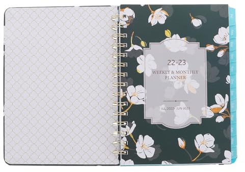 TOGEVAL Planner Calendario Notebook Spirale per Studenti e Ufficio Agenda Giornaliera Leggera con Pagine Dettagliate per Organizzazione Personale e Studio
