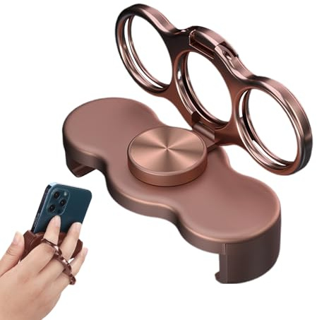 Anneau de support de téléphone rotatif à 360 degrés, poignée mobile pliable et support d'angle avec adhésif robuste, gadget pratique pour les doigts de la main, la cuisine, le bureau, la salle de spor