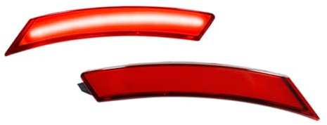 Intermitentes Laterales Para Pontiac Para Solstice Para Saturn Para Sky 2006-2010 Lente Full LED Luces Posición Laterales Delanteras Pasos Rueda Indicador luz Señal Giro Dinámica(Red Lens Red)