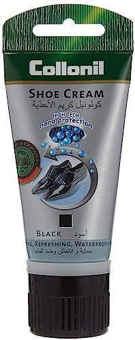 Collonil Nano Cream, Intensive Care Shoe Polish, 50 ml, Black