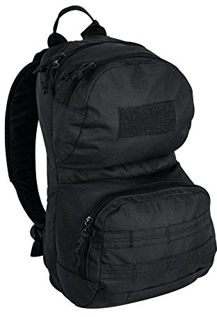 Highlander vuxen scout Pack 12 L vandringsryggsäck svart 42 x 22 x 10 cm