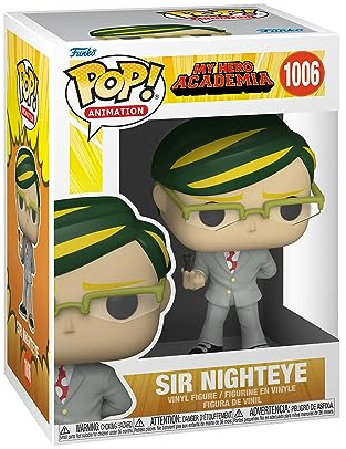 Funko POP! Animering: MHA - Sir Nighteye - My Hero Academia - Samlarobjekt vinylfigur - Presentidé - Officiella varor - Leksaker för barn och vuxna - Anime-fans - modellfigur för samlare