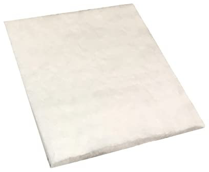 GOONSDS Couverture Anti-Feu Isolante en Fibre De Céramique - pour Poêles, Fours, Fours, Briques Réfractaires, Chaudières, Forge, 1 Pièces,300mmx200mmx50mm