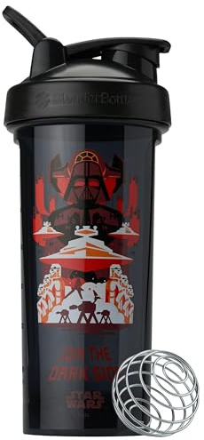 BlenderBottle Star Wars Shaker Bottle Pro Series Perfect for Protein Shakes and Pre Workout, Join the Dark Side, 28-Ounce