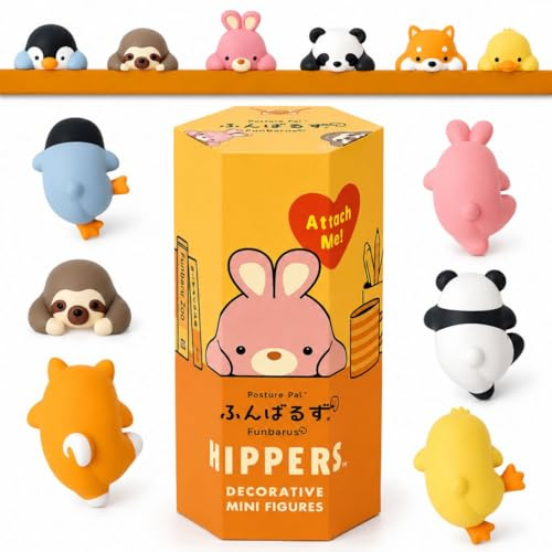 Sonny Angel Hippers Funbarus Series - Original Posture Pals Mini Figure/Limited Edition - 1 Sealed Blind Box