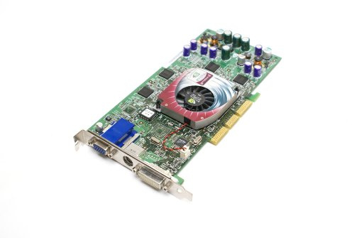 128MB Dell nVIDIA GeForce4 TI4600 VGA DVI TV 8x AGP 4N458