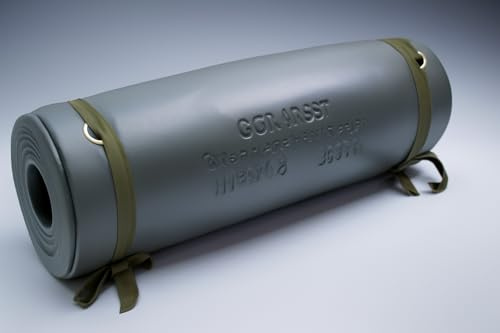 British Army Issue Roll Mat | Lightweight Waterproof Foam Sleeping Mat | Military Camping Roll Mat for Hiking, Bushcraft, Outdoor Survival & Tactical Camping