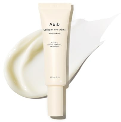 Abib Crema Contorno Occhi Al Collagene Jericho Rose Tube Per Occhiaie E Borse, Linee Sottili Sotto Gli Occhi