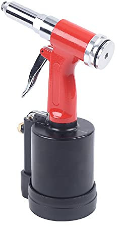 1/4 Air Pop Rivet Hydraulique Pneumatique Pop Pistolet à Riveter Pistolet Industriel Kit d'outils de rivetage pneumatique 3,2-6,4 mm Pince à riveter à air comprimé Outil hydraulique
