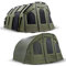 Lucx Bigfoot Bivvy Angelzelt für 4-6 Mann - wasserdichtes XXL-Karpfenzelt mit Innenkabine, Überwurf (Winterskin), herausnehmbarer Bodenplane & 10.000 mm Wassersäule