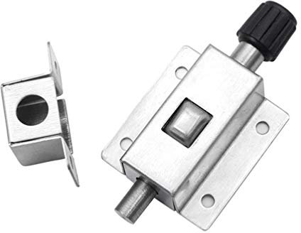 DOITOOL Pestillo Para Puertas De Acero Inoxidable Cerrojo Automático De Puerta Ventanas De Seguridad Con Tornillos