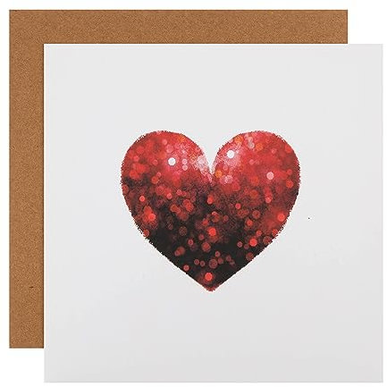 Grußkarte Herz Design