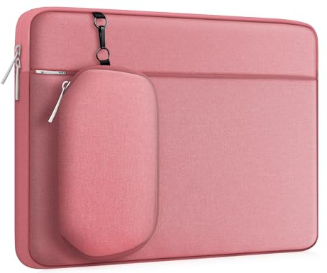 Alfheim 13-13.3 inch Laptop Sleeve Case, Waterproof Lightweight Protective Notebook Bag with Detachable Accessory Pocket, Compatible with 13 MacBook Air 2010-2020, 13 MacBook Pro 2012-2020 Retina