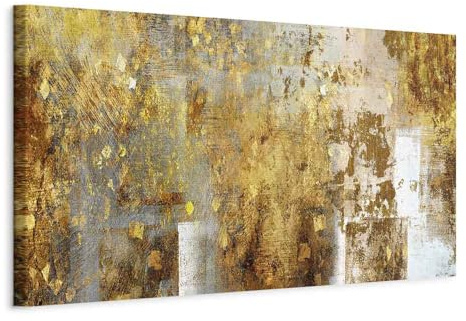 murando - Quadro in Rilievo Premium 150x50 cm 1 Pezzo su Tela Strutturata XXL Grande - Quadri Moderni Soggiorno - Stampe da Parete Moderno - Stampa Artistica Dipinta a Mano - a-A-0742-b-a