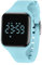 BEN NEVIS Digitale Fitnessuhr mit Schrittzähler, Vibration, Alarm, Entfernung, Stoppuhr und Übung, wasserdicht, wiederaufladbar, aus Silikon, für Jugendliche und Kinder, 30-Himmelblau, Modern