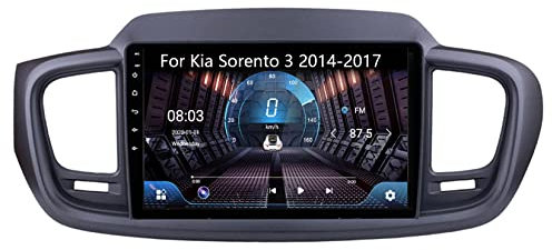 Sistema de navegación por satélite para automóvil con Pantalla táctil Dual de 9 Pulgadas, cámara de Respaldo Apple CarPlay para K-IA Sorento 3 2014-2017 Plug and Play Android10 2Din Radio de Nave