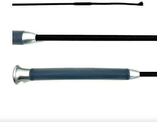 JA Horse JA0049 Gel Dressurgerte mit Memory-Gel-Griff, Schwarz, 110 cm