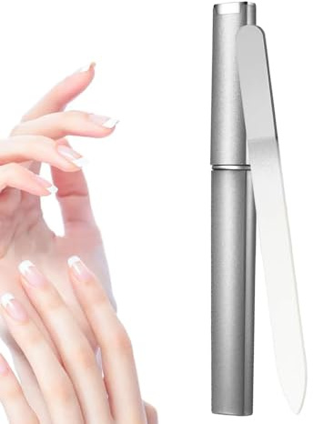 etsad glasnagelfil, professionell glasfil, bärbar glasfil, pedikyr | glasfil, resenagelfil, dubbelsidig nagelfil, glasminikyrfil, bärbar fingernagelfil, glasfilar